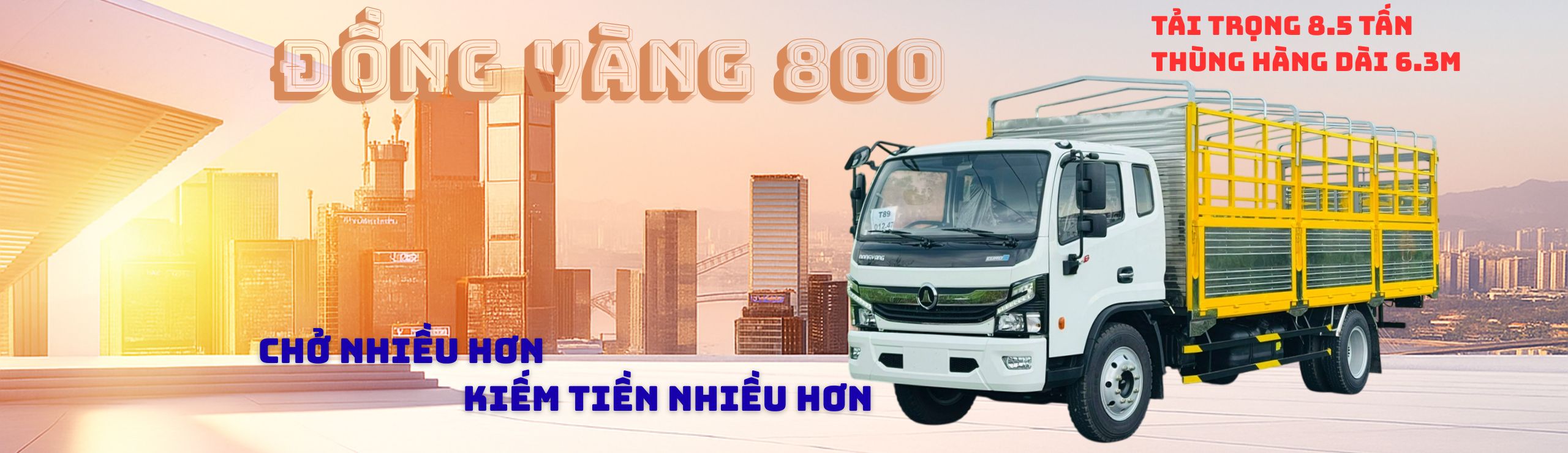 Xe tải Đồng Vàng 800