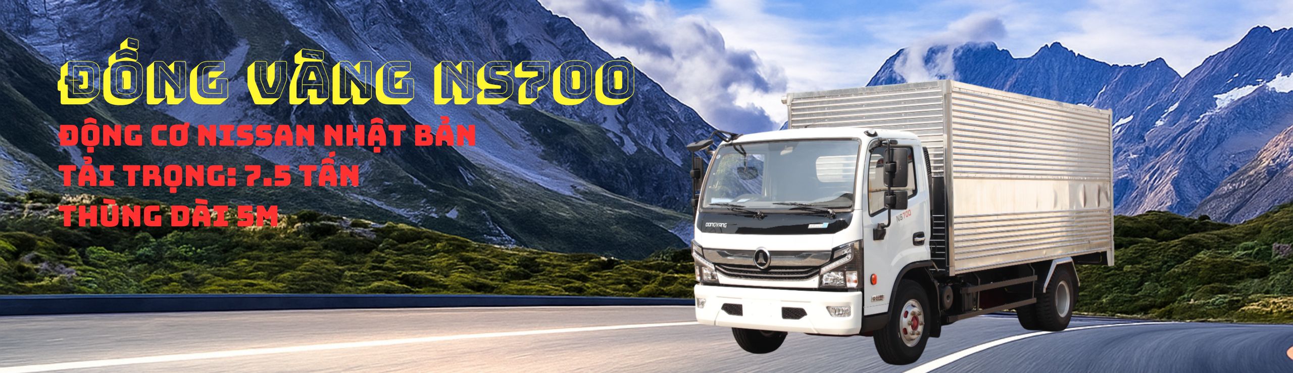 Xe tải Đồng Vàng NS700