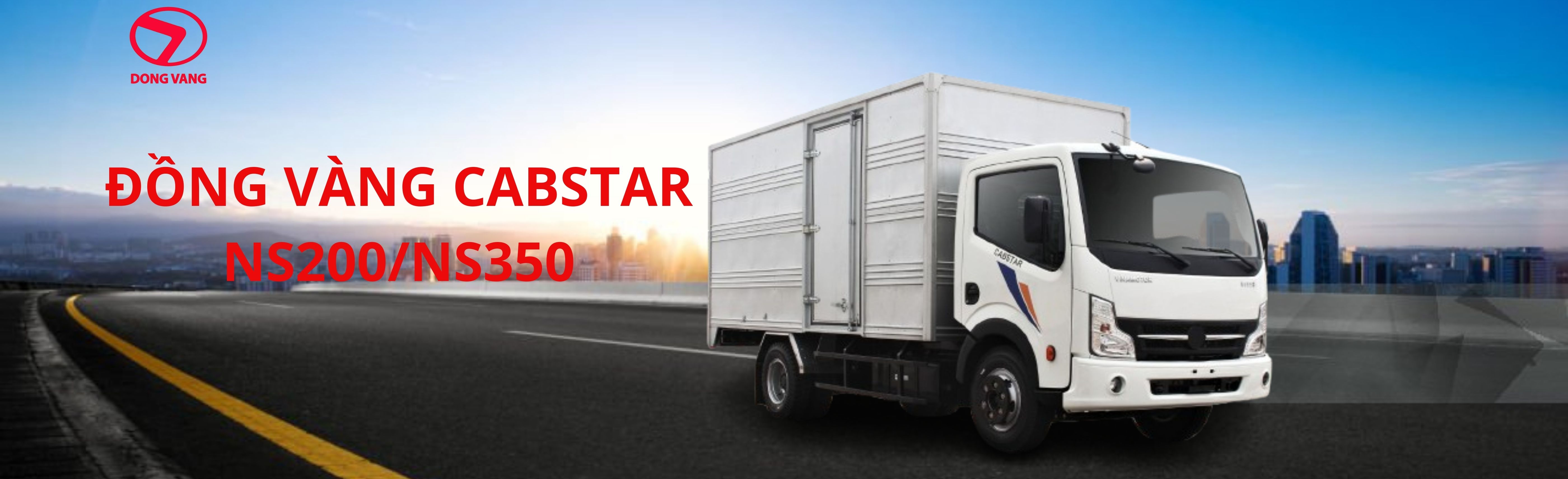 Xe Tải Đồng Vàng Cabstar Tải Trọng 1.9T - 3.5T; Thùng Dài 4.3m