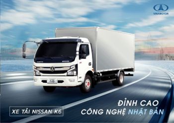Xe tải Đồng Vàng K6 Tải Trọng 5 Tấn Thùng Dài 5.2m